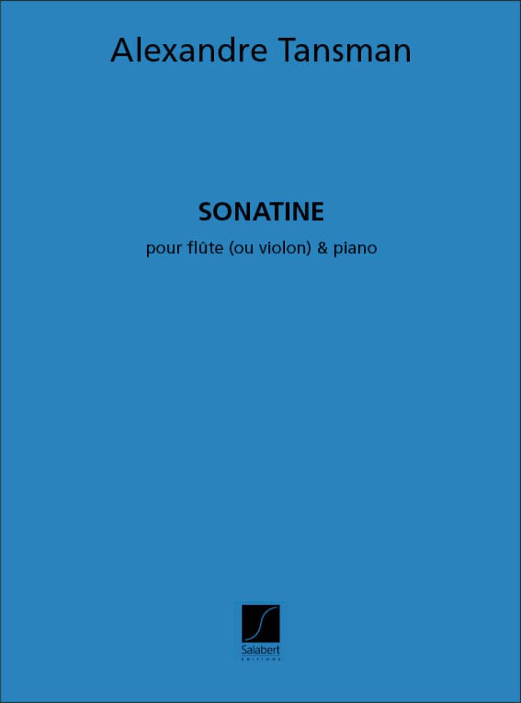 Sonatine Flute Ou Violon-Piano